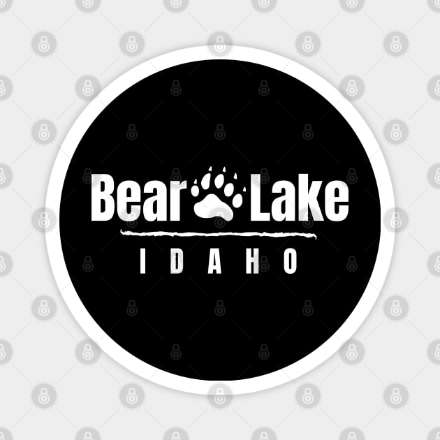 Bear Lake Idaho Bear Paw Magnet by MalibuSun